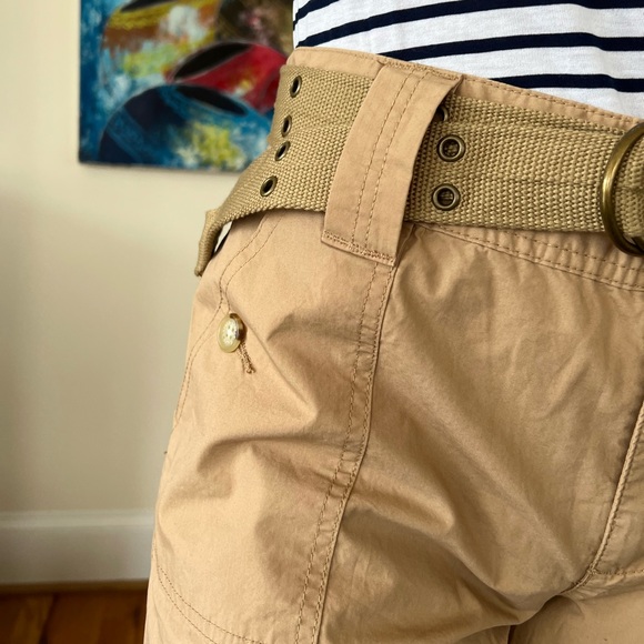 Cropped Wide Leg Cargo Pants - Picture 8 of 12